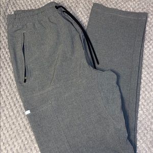 Jaanuu Straight Leg Utility Pants: Graphite